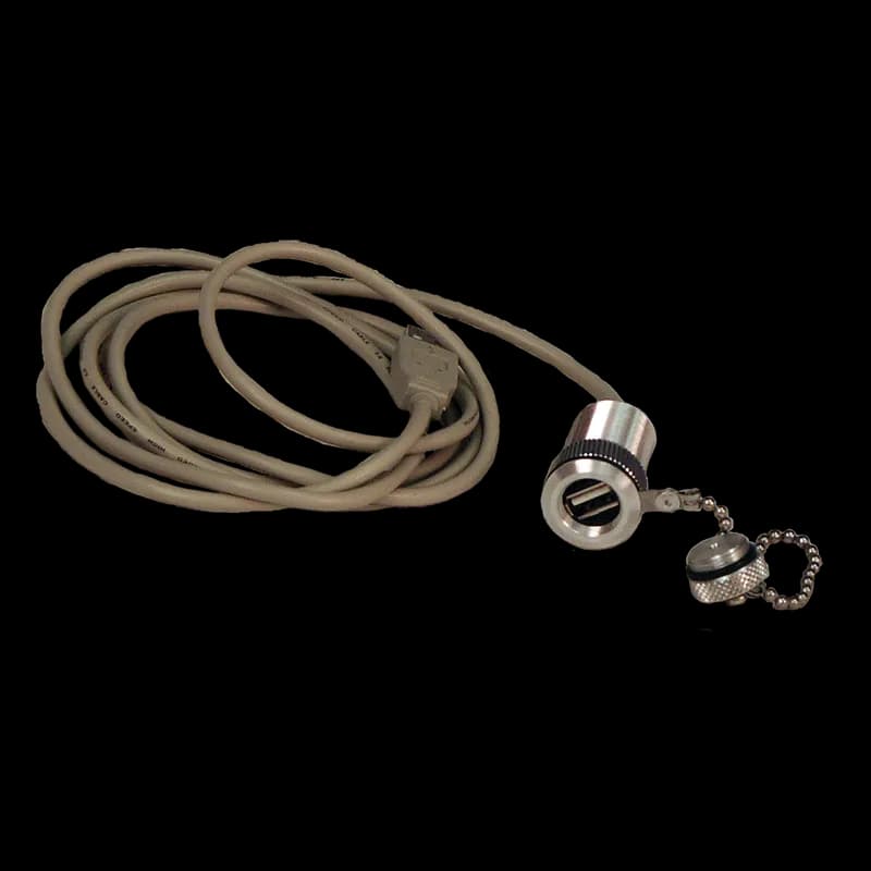 nVent CCUSB - USB Port for Syspend Aluminum HMI Enclosure, Brushed, SS304