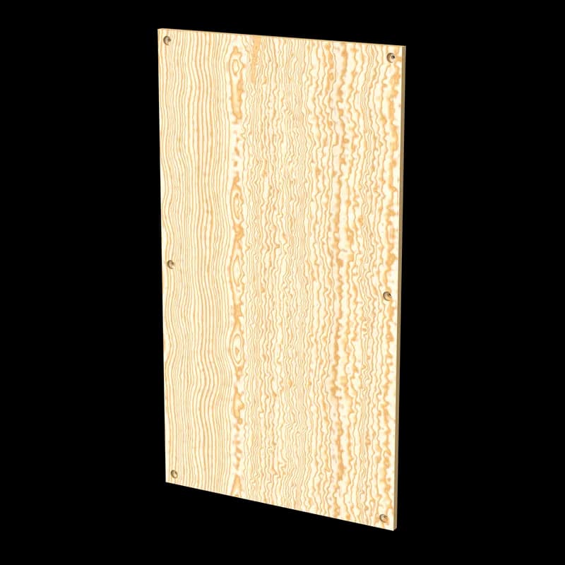 ComLine Wood Panel, fits 1200x700mm, Sanded, Wood