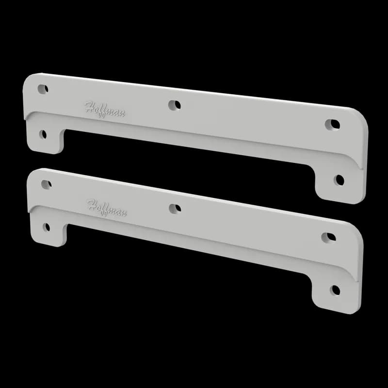 nVent APOLYFT4 - PolyPro Polyester Mounting Bracket Kits, fits 4-inch, Lt Gray, Polycarbonate