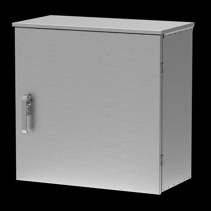 CT Cabinet with Lugs 3-Phase 400-1200 Amp Type 3R, 32x32x15, Polished, Alum