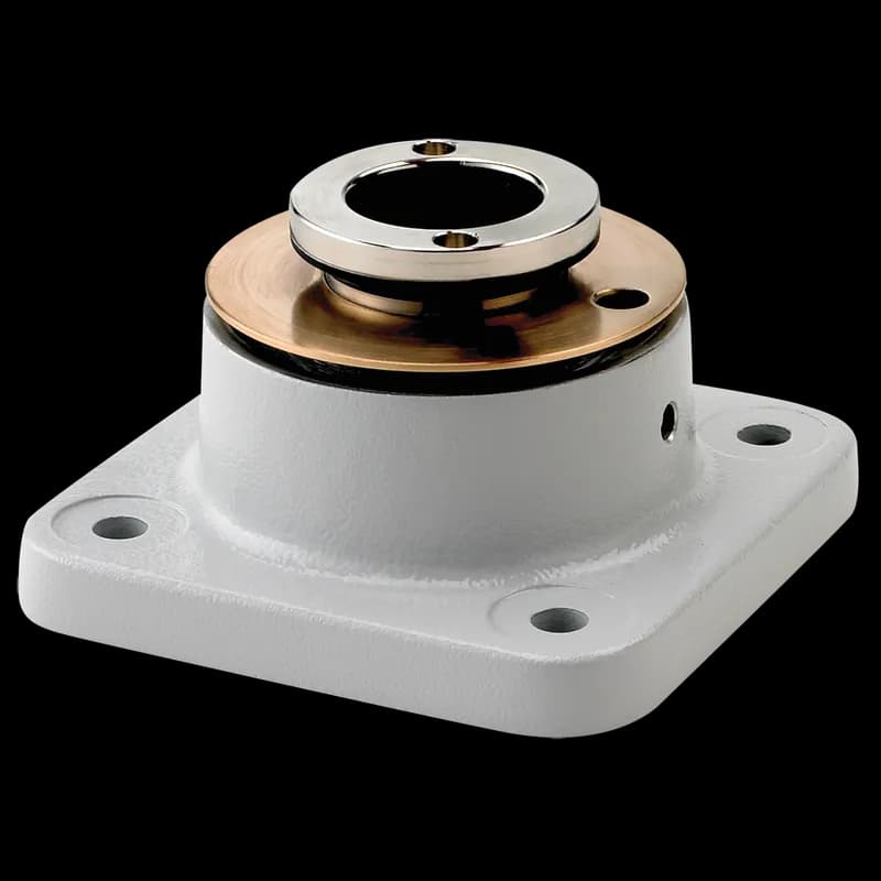 nVent VLMACHINE - Machine Top-Mount Adapter for Syspend VL-Motion Arm, 2x5x5, Lt Gray, Aluminum