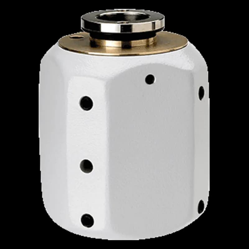 nVent VLPOST - Post-Mount Adapter for Syspend VL-Motion Arm, 5.01x4.68x4.68, Lt Gray, Aluminum