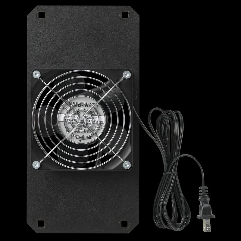nVent EWMF1 - AccessPlus Fan Kit, fits 18 inch 115VAC 100CFM, Black, Mild Steel