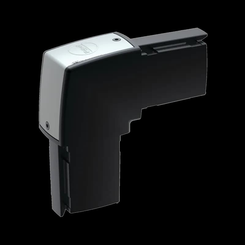 Syspend 281-Max Elbow, 7.76x7.76x2.83, Black, Aluminum