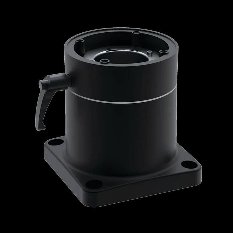 Syspend 281-Max Base Coupling, 5.00x5.00x5.20, Black, Aluminum