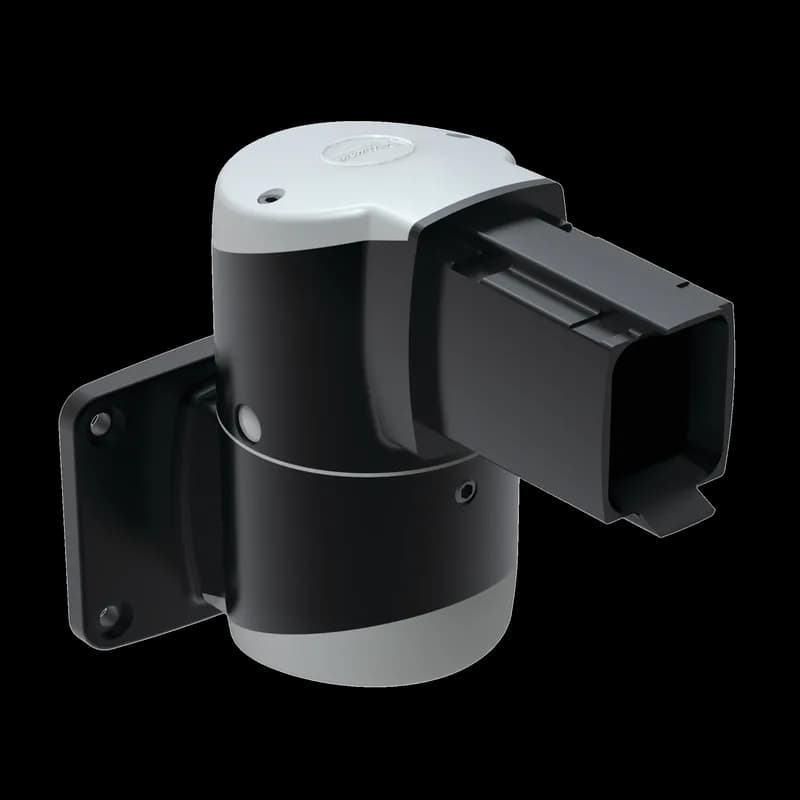 Syspend 281-Max Horizontal Wall Joint, 9.53x6.18x8.43, Black, Aluminum