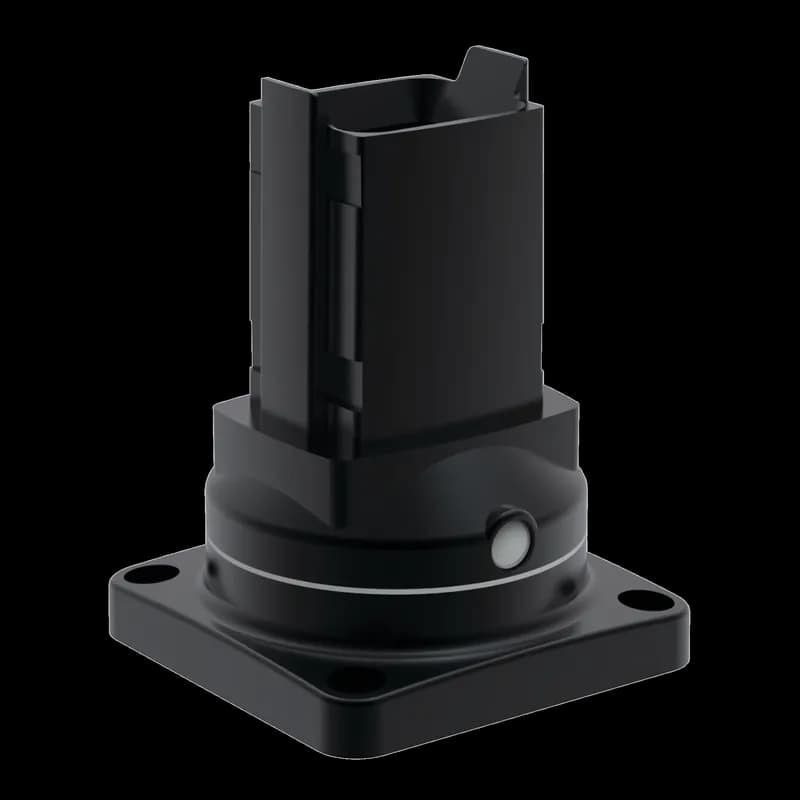 Syspend 281-Max Rotary Base, 5.00x5.00x6.69, Black, Aluminum