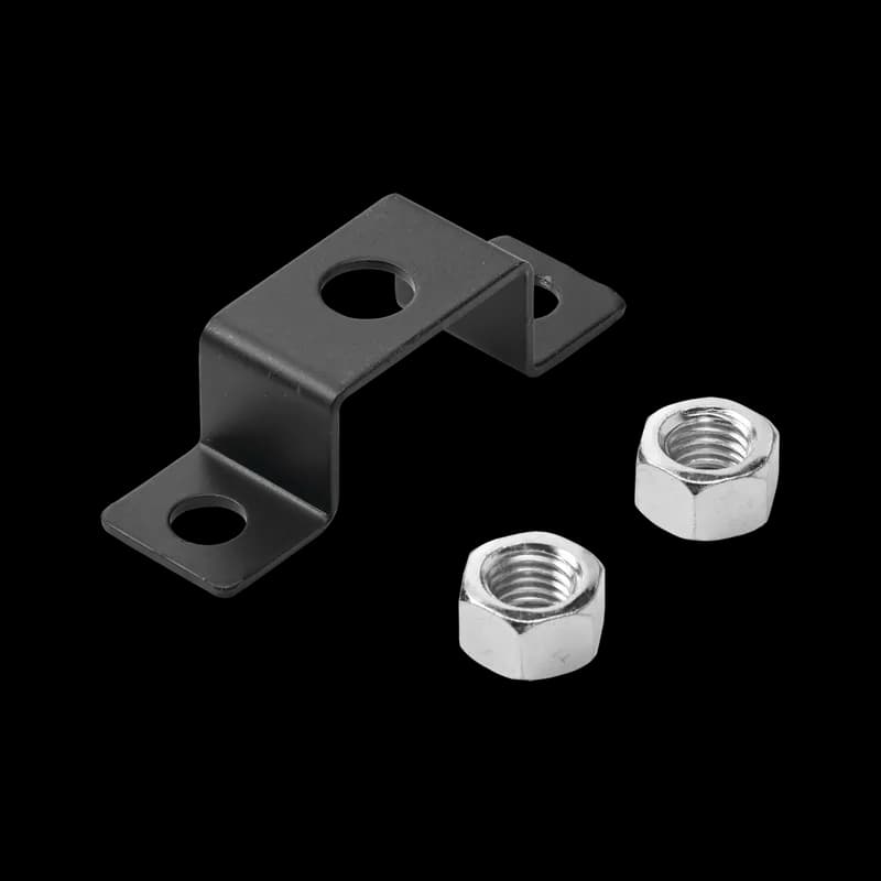 Ceiling Support Kit Ceiling Bracket Kit, Black, Steel