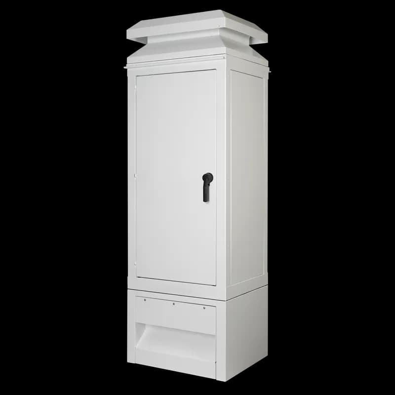 nVent WFHD3E726830 - WeatherFlo HD Enclosures 1-Door Type 3R, 74.14x68.56x30.00, White, Aluminum