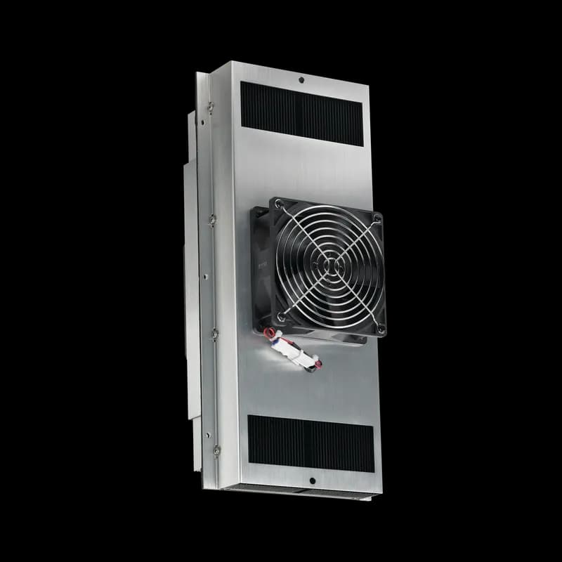 nVent TE162048020 - Thermoelectric Cooler TE16 48V without Shroud, 15.75x7.09x7.25 Anodized Aluminum