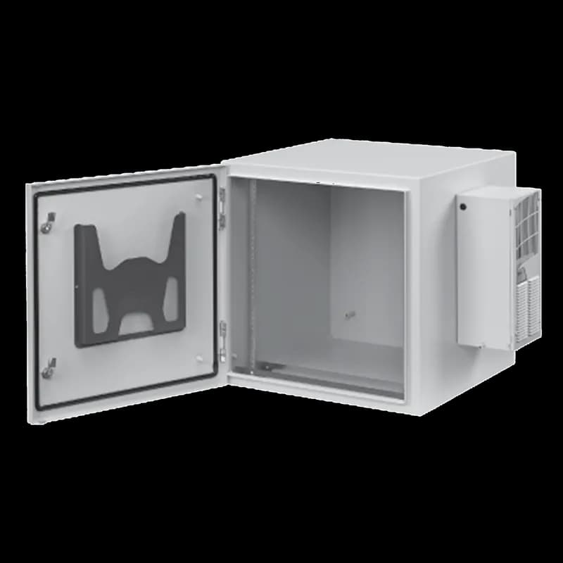 nVent PTRS242424G4A - ProTek Single-Door Solid AC Type 4 4X 12, 24.09x23.62x24.02, Lt Gray, Steel
