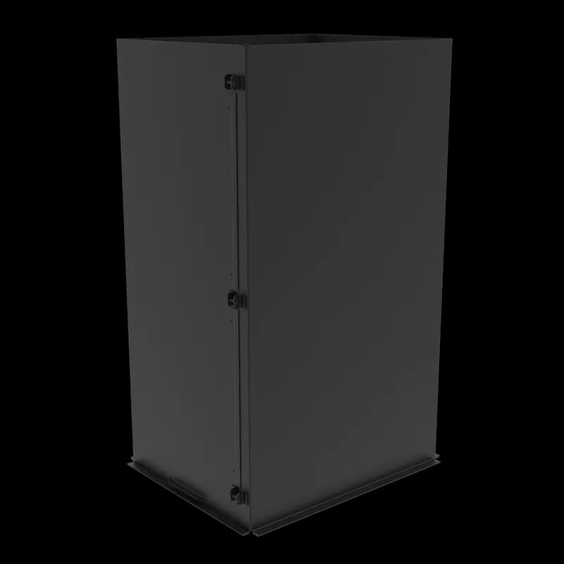 nVent PCM1 - Containment System Chimney, 18.00x21.01x16.69, Black, Steel