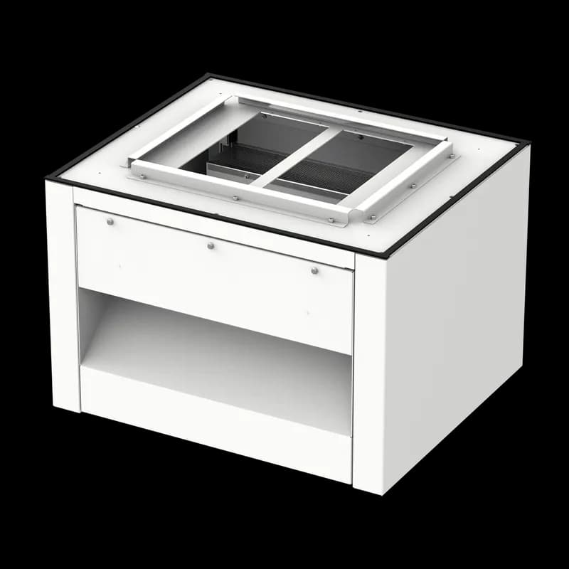 nVent WFHD3VB3630 - Bases, 24.00x36.00x30.00, White, Vented Aluminum