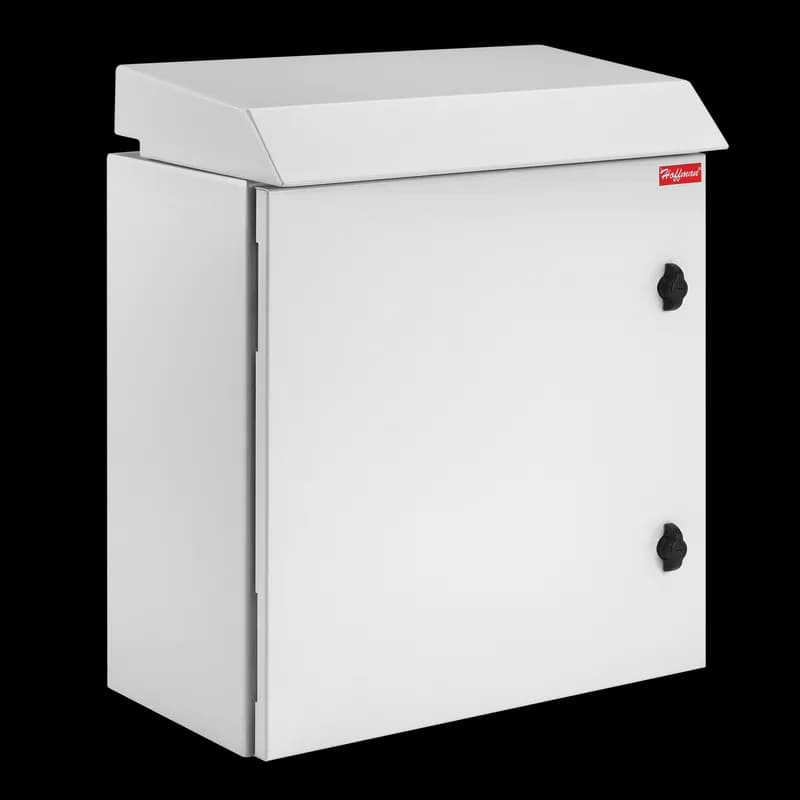 nVent PTRS362412G3 - ProTek 1-Door Solid Fan Package Type 3R, 36.30x23.62x11.81, Lt Gray, Steel