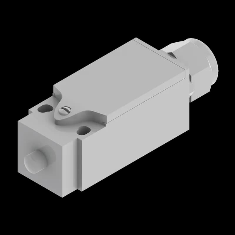 nVent LDSWITCH - Touch-Safe UL Light Switch, PG11 Cable Gland Entry, Gray, Plastic