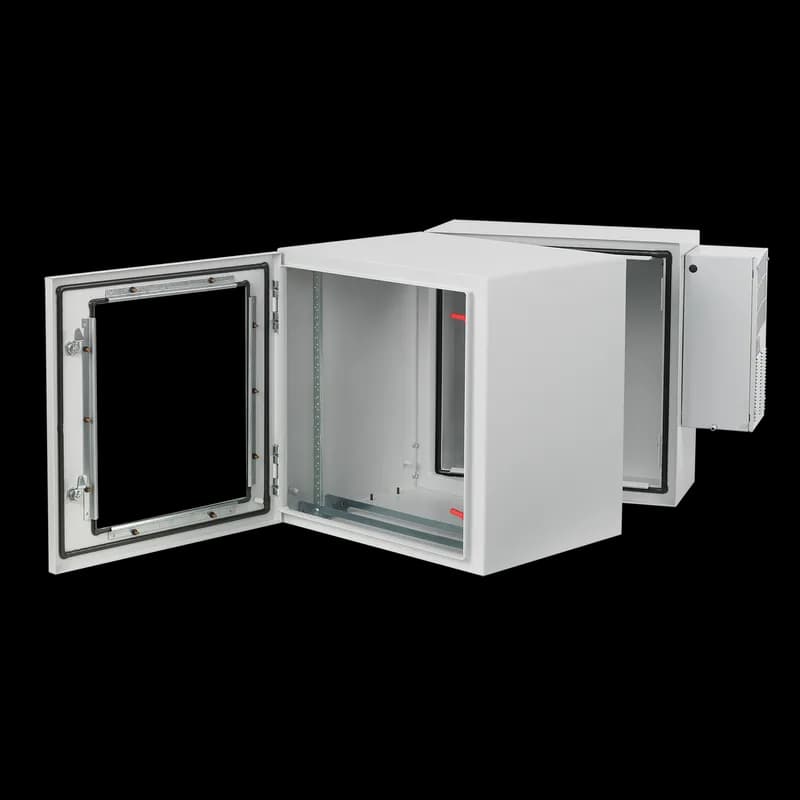 nVent PTHW482428G2A - ProTek Double-Hinge Window AC Type 4 12, 48.54x23.62x27.95, Lt Gray, Steel