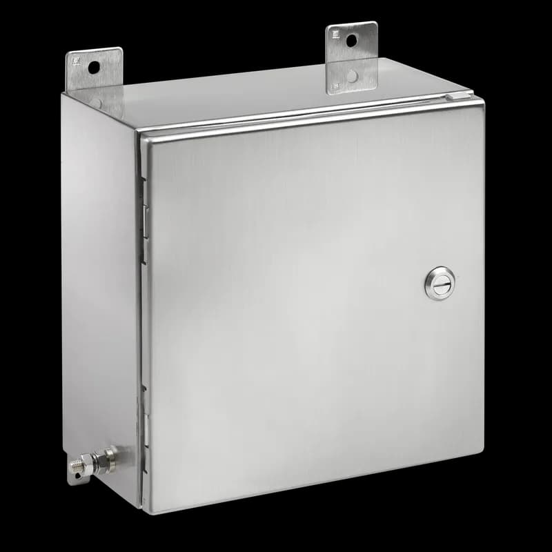 ZonEx ATEX- and IECEx-Certified EXE Design Type 4X, 24x24x8, Brushed, SS 316