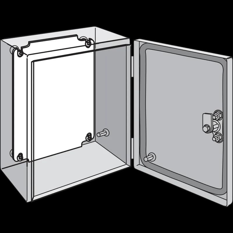 nVent LP2020G - Panel, fits 200x200mm, Steel
