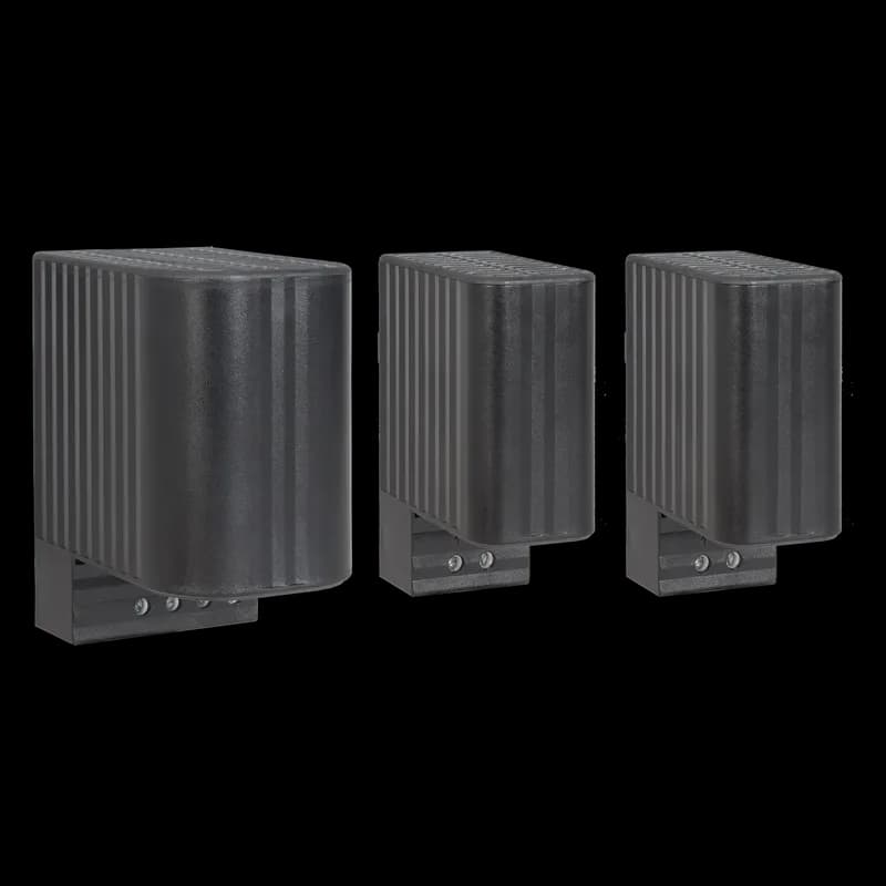 nVent DAH501TS - Touch-Safe Heater, 110/120 AC/DC 50W, Black, Plastic
