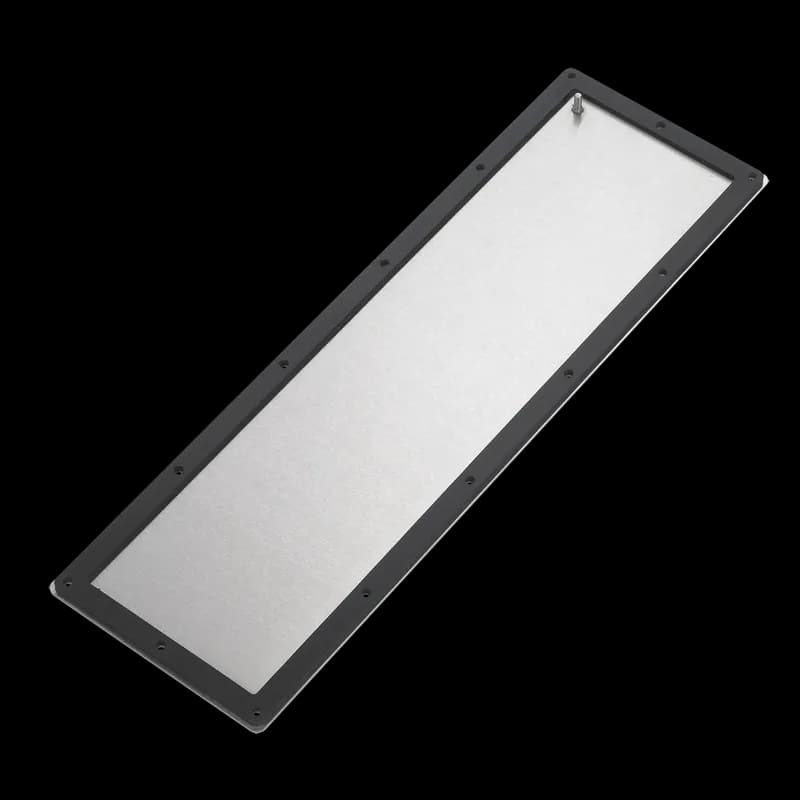 Gland Plate, Type 4 and 12, 12 Gauge, 10.98x7.23, Gray, Steel