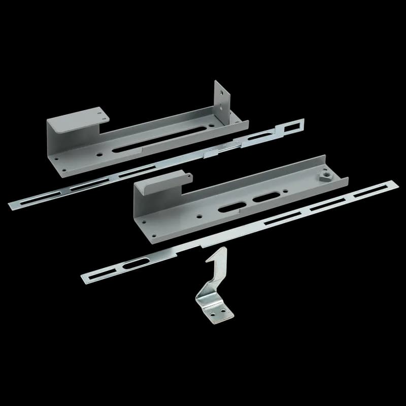 Operator Adapter Universal Cutout, ABB ABS Small Handle, Gray, Steel