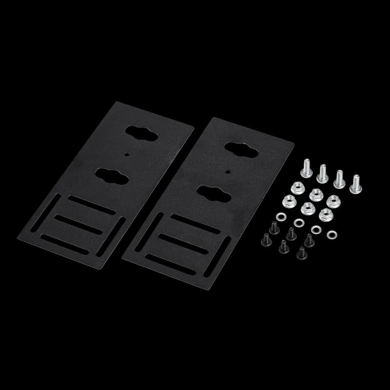 PDU Bracket Kit, Black, Steel