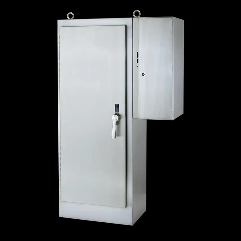 Sequestr External Disconnect Package 1-Door Type 4X, 72x28x18, Brushed, SS304