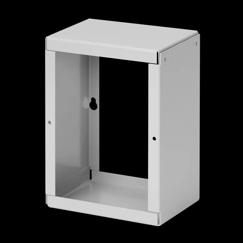nVent A664SUG - Screw-Cover Pull Box Extender Type 1, fits 6.00x6.00, Galvanized, Steel