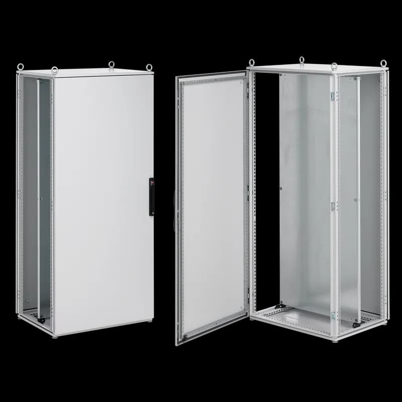 ProLine Industrial Packages Type 12 2-Dr, 1800x1000x400, Lt Gray, Steel