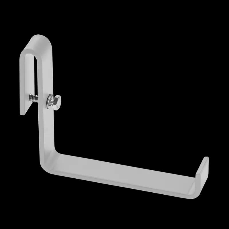 L-Bracket Kit, White, Steel