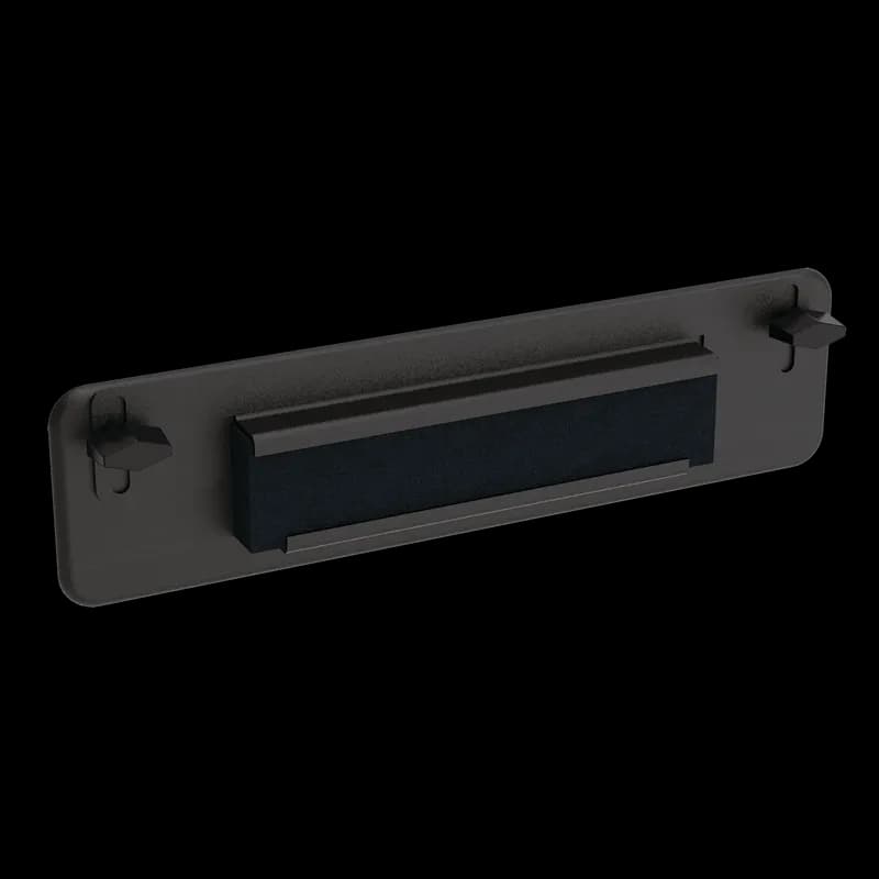 nVent P2ACEGP - ProLine G2 Cable Entry Gland Plate, 3.50x13.40, Black, Steel