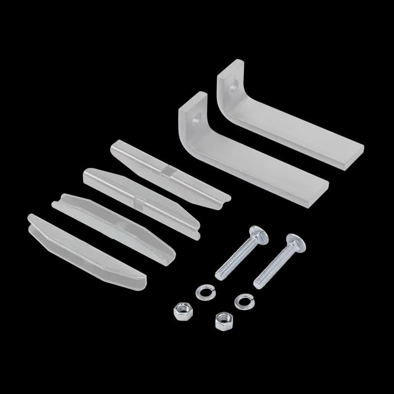 Runway Foot Kit, White, Steel