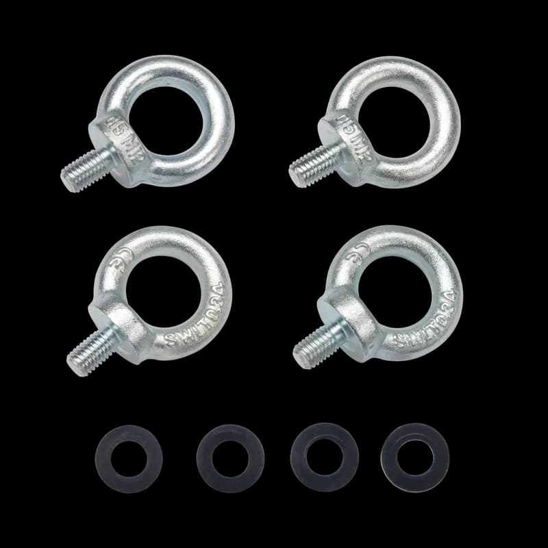 ProLine G2 Lifting Eye, 2.98x2.14x1.18, Zinc Plated, Steel