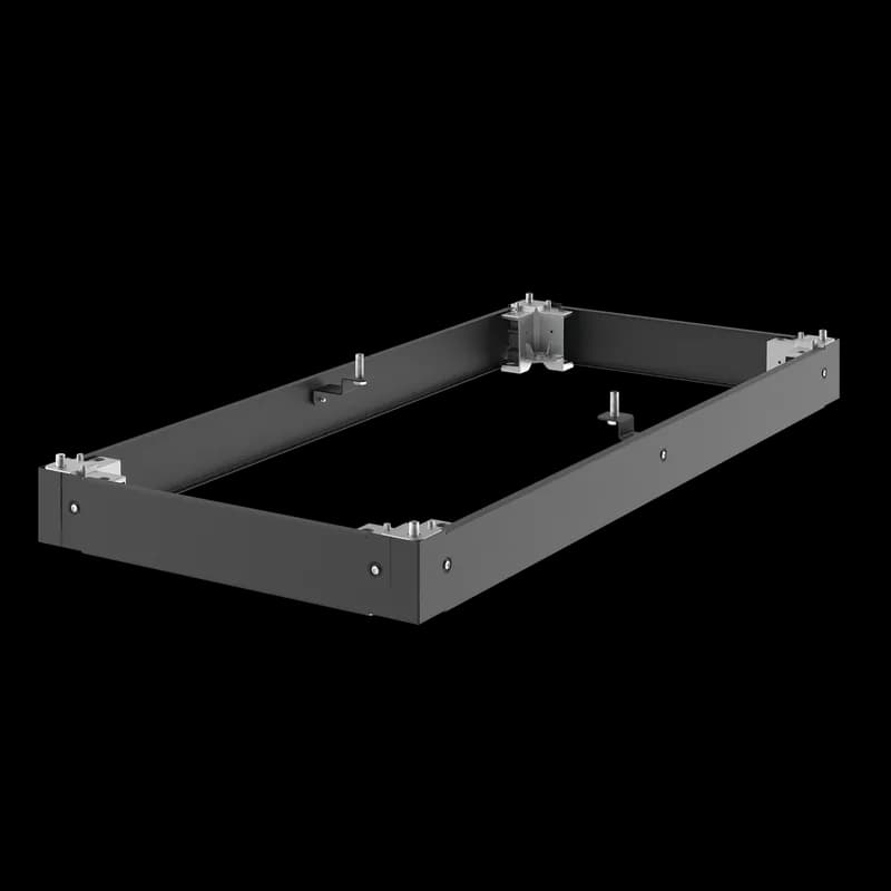 ProLine G2 Disconnect Plinth Base, 100mm, fits 1800x600mm, Black, Steel