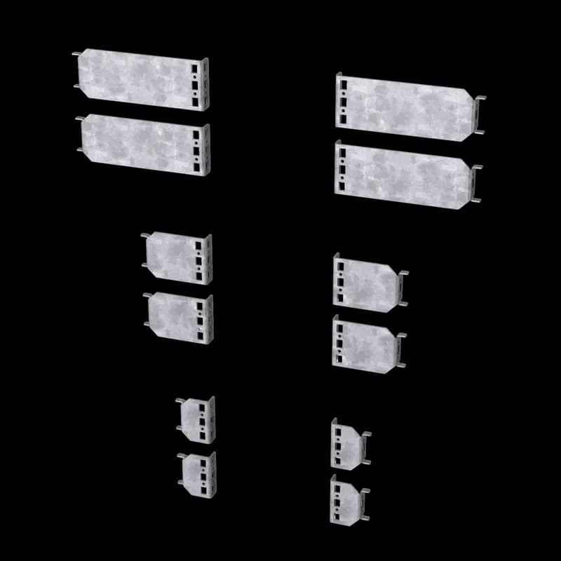 ProLine G2 Frame Reducing Brackets, 50mm, Conductive