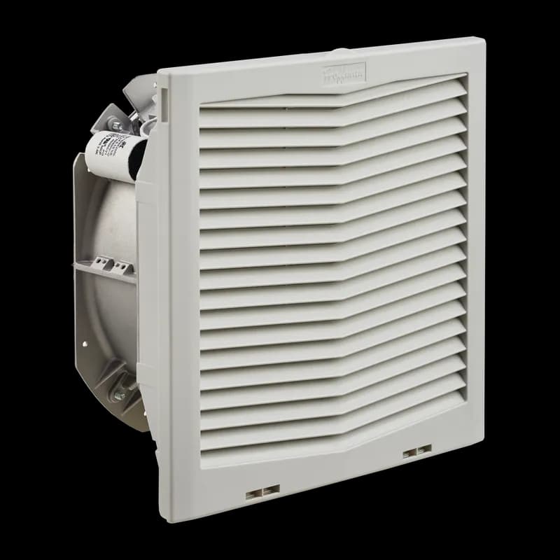 HF13 Side-Mount Filter Fan, 230V 149CFM, Lt Gray