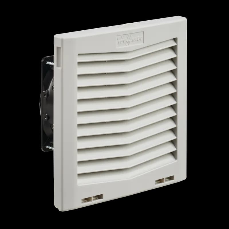 HF09 Side-Mount Filter Fan, 115V 33CFM, Lt Gray
