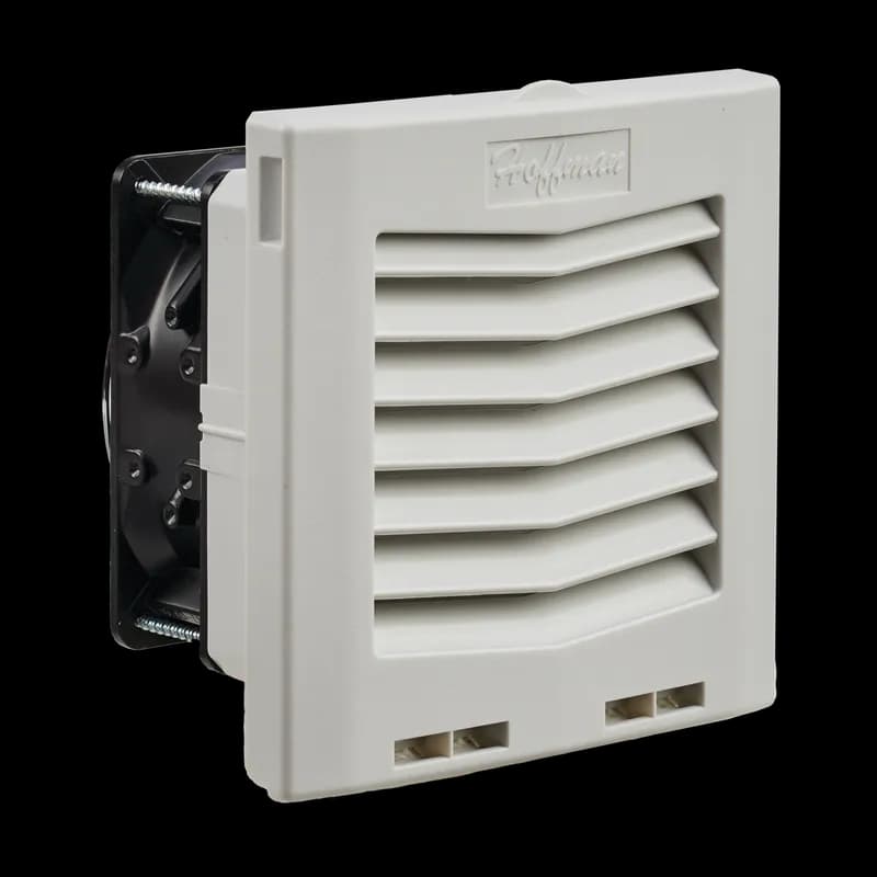 HF05 Side-Mount Filter Fan, 115V 35CFM, Lt Gray