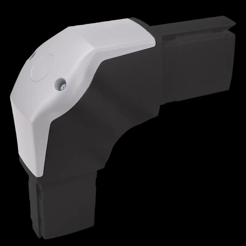 nVent S1MRE - Syspend 180-Max Reduction Elbow, 8.27x9.02x3.54, Black, Aluminum