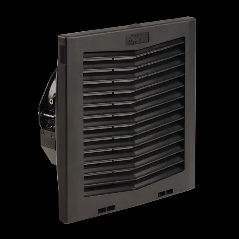 HF10 Side-Mount Filter Fan, 115V 159CFM, Black