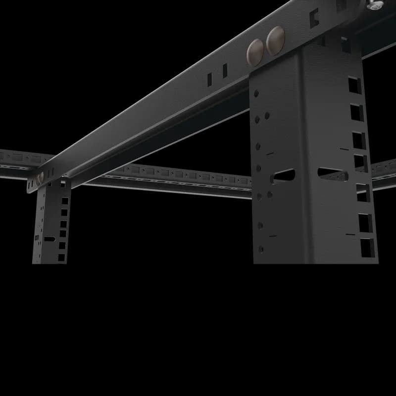 ProLine S1 Rack Angle, 1200x600mm, Black, Steel