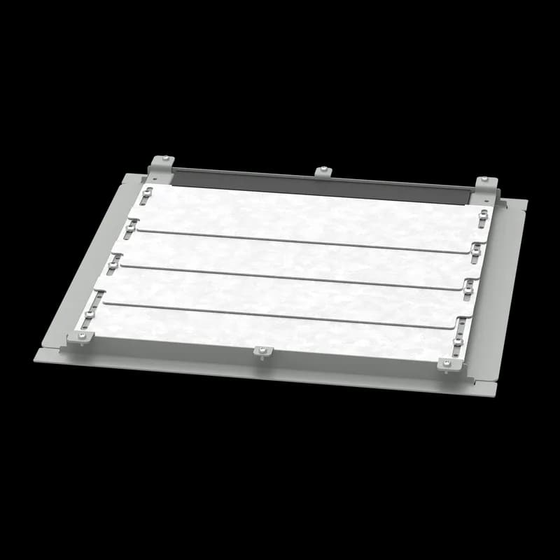 nVent P2BGPI68 - ProLine G2 Internally Mounted Gland Plate, 600 x 800, Steel, Galv