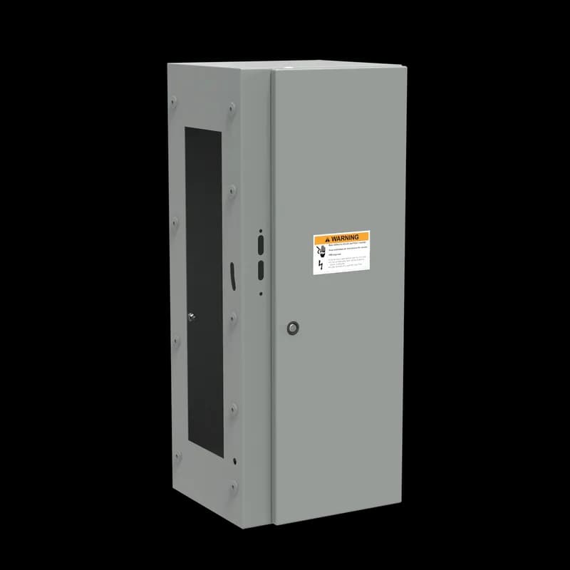 nVent AXD341424 - Sequestr Low-Amp External Disconnect 4 12 3R, 34.45x14.00x24.13, Gray, Steel