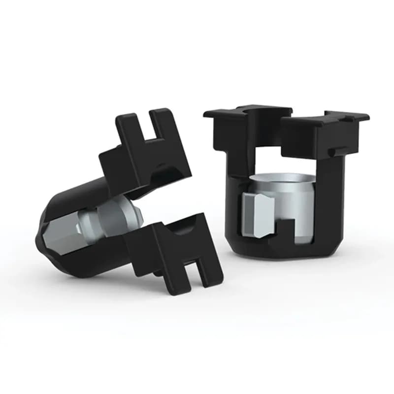 Cage Nuts, CNM, 17x11x20mm, Plastic