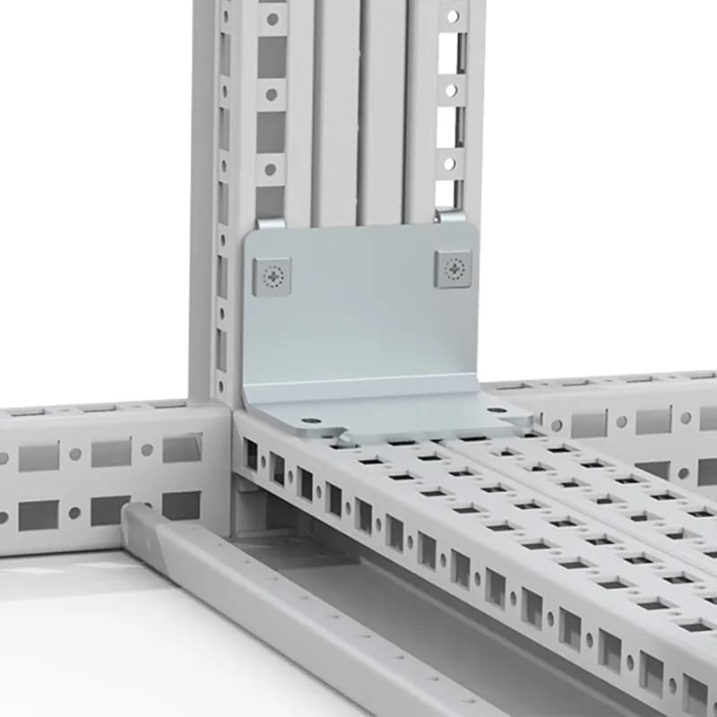 Internal Corner Baying Kit, CCM, 74x85x79mm, Zinc Plated, Mild Steel