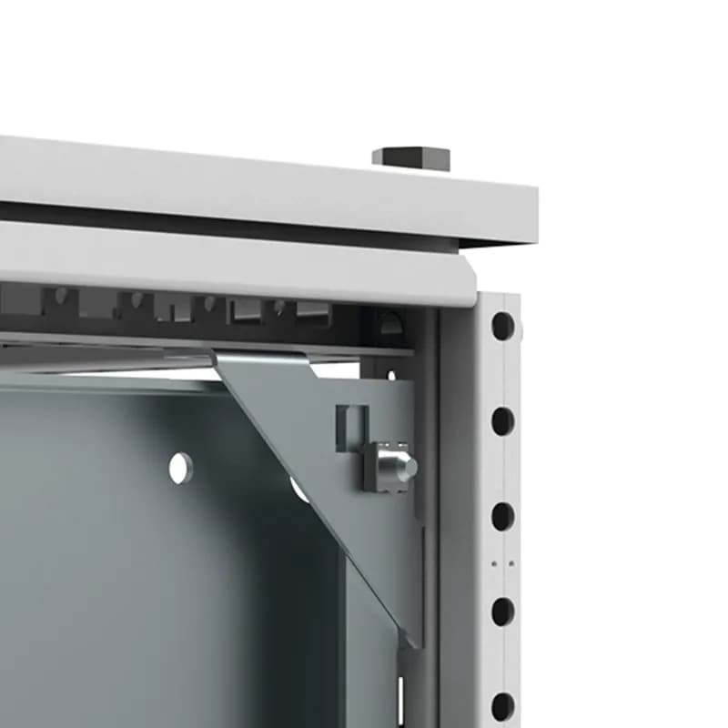 Side Mounting Plate Brackets, MPS, 77x77x23mm, Zinc Plated, Mild Steel