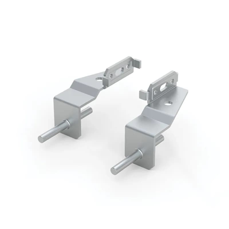 Mounting Plate Back To Back Bracket Kit, MPBB, 98x45x67mm, Zinc Plated, Steel