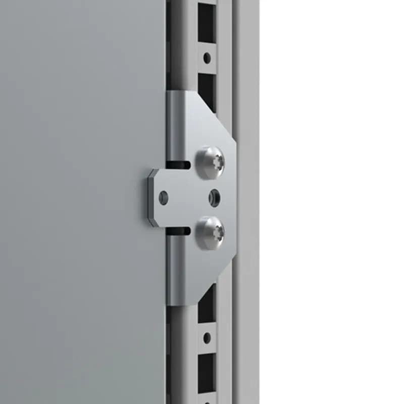 Flush Mounting Plate Fixing Brackets, MPEF, 32x75x45mm, Zinc Plated, Mild Steel