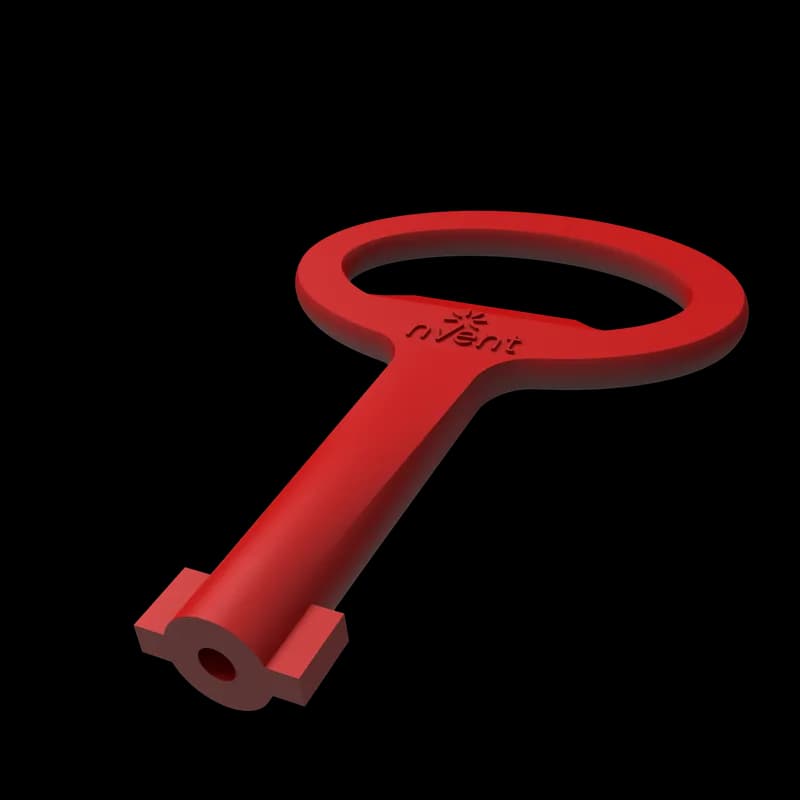 Keys, LSK, 76x50x9mm, Zinc Plated, Mild Steel, DIN 3mm Lock