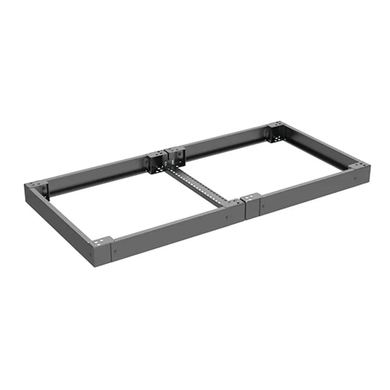 Plinth Combining Profiles, PCP, 60x62x365mm, Umbra Gray, Zinc Plated, Mild Steel